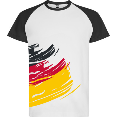 T-shirt à manches courtes en polyester avec toucher coton, Allemagne, FORZA T-shirt à manches courtes en polyester avec toucher coton, Allemagne, FORZA