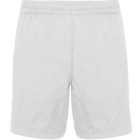 Short de padel, blanc