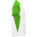 T-shirt technique à manches raglan respirant, Blanc/Vert