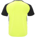 T-shirt technique à manches raglan respirant, Jaune/Noir