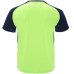 T-shirt technique à manches raglan respirant, Vert Fluo/Bleu marine T-shirt technique à manches raglan respirant, Vert Fluo/Bleu marine