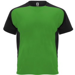 T-shirt technique à manches raglan respirant, Vert/Noir