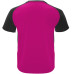 T-shirt technique à manches raglan respirant, Fuchsia/Noir