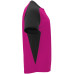 T-shirt technique à manches raglan respirant, Fuchsia/Noir