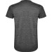 T-shirt technique respirant Zolder, noir et noir chiné
