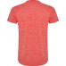 T-shirt technique respirant Zolder, rouge et rouge chiné